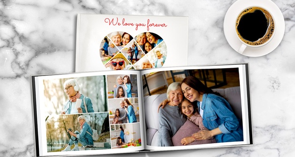 Fotolibri A4 o A5 personalizzabili con copertina rigida