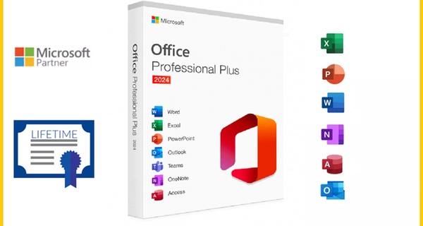 Microsoft Office 24 Pro Plus o Standard per Windows o Mac