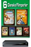Dvd Afspiller Med 6 Film - Kun 399,95
