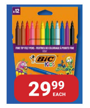 BIC_Kids_Visa_Felt_Pens_Fine_Set_Of_12