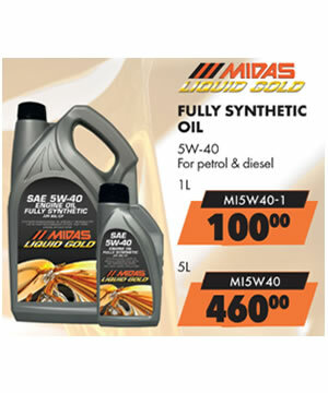 MIDAS_Fully_Synthetic_Oil_5W-40_1L_Or_5L