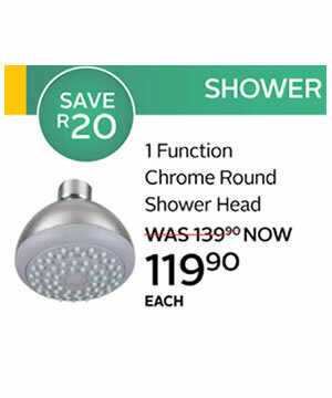 1_Function_Chrome_Round_Shower_Head