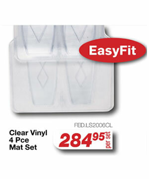 Clear_Vinyl_4_Pce_Mat_Set