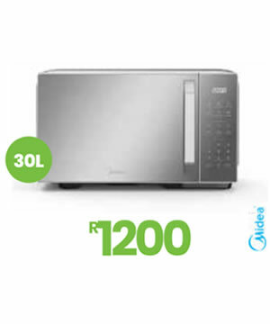 Midea_30L_Silver_Mirror_Microwave