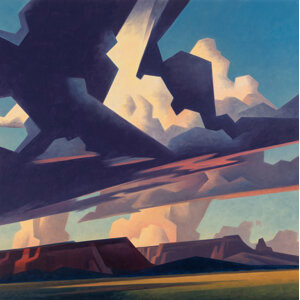 Ed Mell (American, 1942-2024) Reaching Clouds, 2011