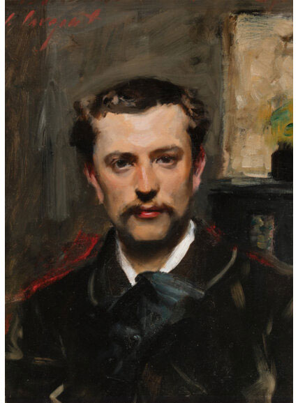 John Singer Sargent Portrait of Henri Lefort, 1882