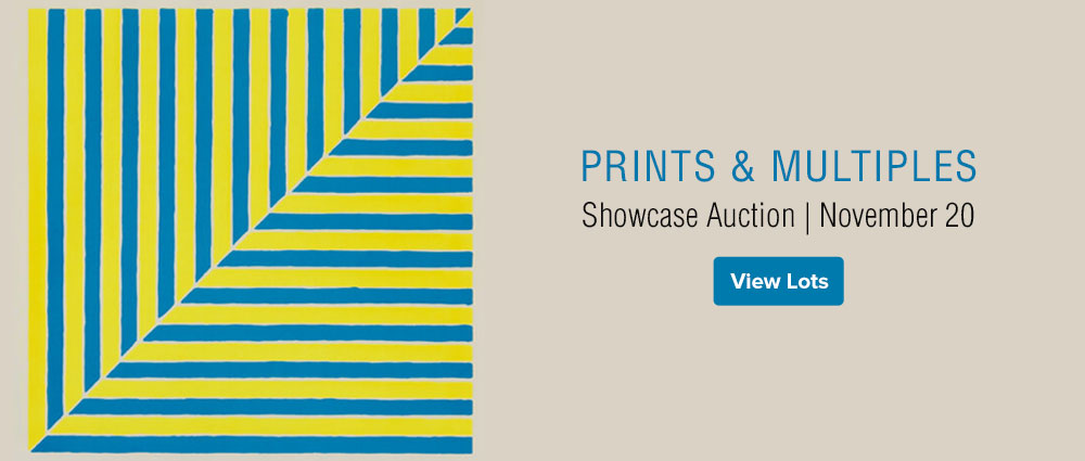 November 20 Prints & Multiples Showcase Auction