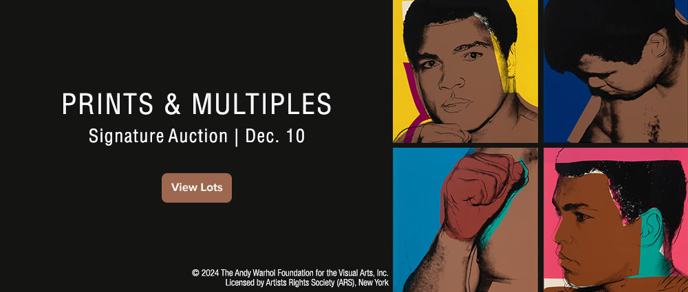 December 10 Prints & Multiples Signature Auction