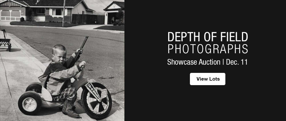 December 11 Depth of Field: Photographs Showcase Auction