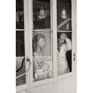 Henri Cartier-Bresson (French, 1908-2004) Barber, Rome, 1951