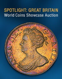 December 16 - 17 Spotlight: Great Britain World Coins Showcase Auction