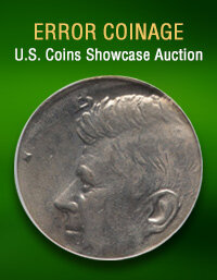 December 23 Error Coinage US Coins Showcase Auction