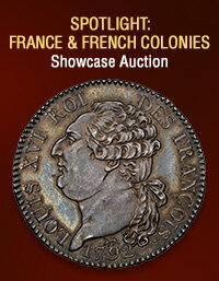 December 29 - 30 Spotlight: France and French Colonies World Coins  Showcase Auction