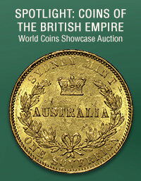 December 15 Spotlight: Coins of the British Empire World Coins Showcase Auction