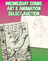 December 4 Wednesday Comic Art & Animation Select Auction