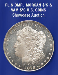 December 2 PL & DMPL Morgan $'s & VAM $'S US Coins Showcase Auction