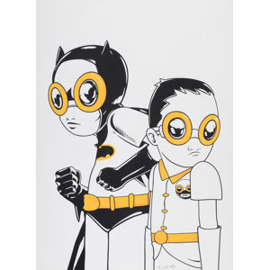 Hebru Brantley (b. 1981) Flynamic Duo, 2017