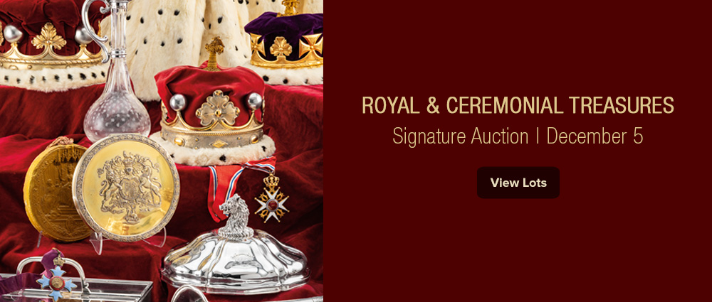 December 5 Royal and Ceremonial Treasures  Signature Auction