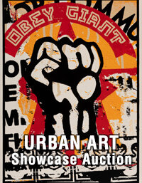 December 4 Urban Art featuring Shepard Fairey Showcase Auction