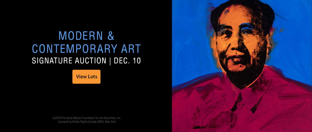 December 10 Modern & Contemporary Art Signature Auction