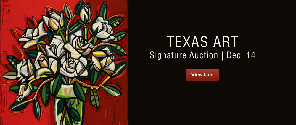 December 14 Texas Art Signature Auction