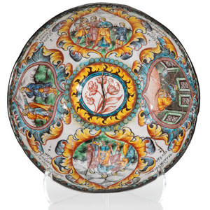 A Russian Usol'sk Enamel Gilt Silver Bowl, Chasha Solvychegodsk, late 17th century, and likely 1650-1670