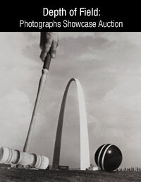 January 8 Depth of Field: Photographs Showcase Auction