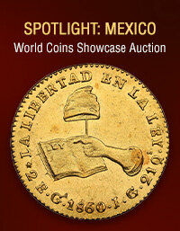 January 14 Spotlight: Mexico World Coins Showcase Auction