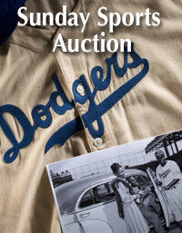 January 12 Sunday Sports Collectibles Select Auction