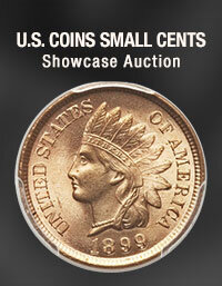 January 27 U.S. Coins Small Cents Showcase Auction