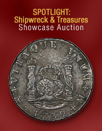 January 20 Spotlight: Shipwreck & Treasure World Coins Showcase Auction