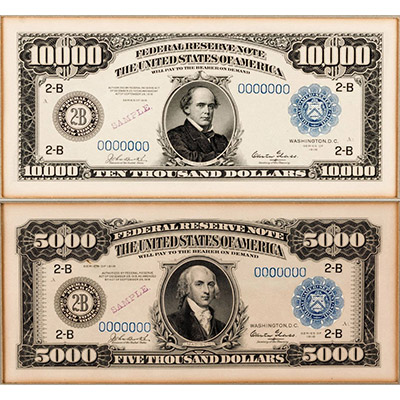 America's Inaugural Federal Reserve Note Proof Archive Heads to Auction