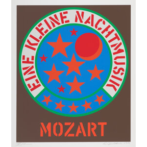 Robert Indiana (1928-2018) Eine Kleine Nachmusik, 1971