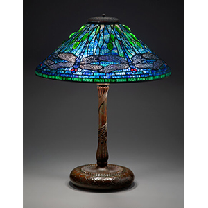 Tiffany Studios Dragonfly Table Lamp, circa 1910