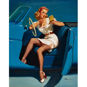 Gil Elvgren I Run into the Most Interesting People, 1949