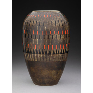 Jean Dunand Vase, circa 1925