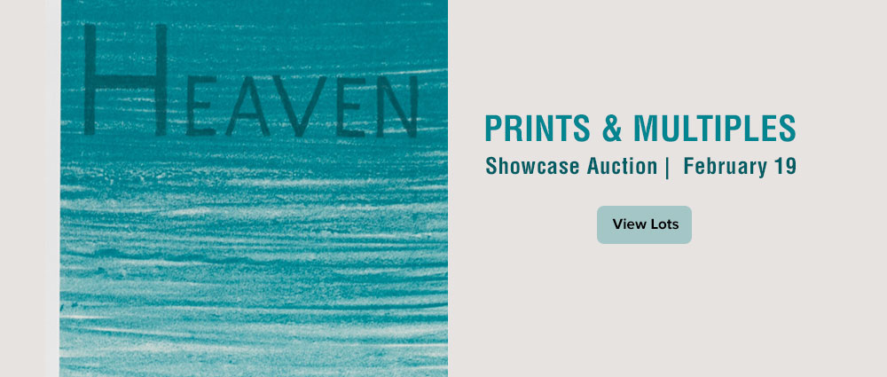 February 19 Prints & Multiples Showcase Auction