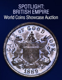 February 10 Spotlight: British Empire World Coins Showcase Auction