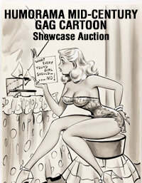 February 27 Humorama Mid-Century Gag Cartoon Showcase Auction