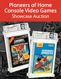 February 6 Pioneers of Home Console Video Games Showcase Auction