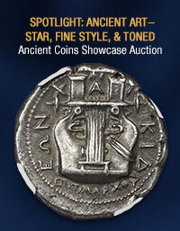 February 2 Spotlight: Ancient Art: Star, Fine Style, and Toned Ancient Coins Showcase Auction