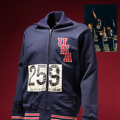 The Track Jacket That Made a Statement at the 1968 Olympics