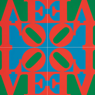 Robert Indiana SMALL LOVE WALL, 1967