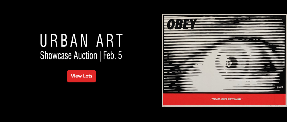 February 5 Urban Art Showcase Auction