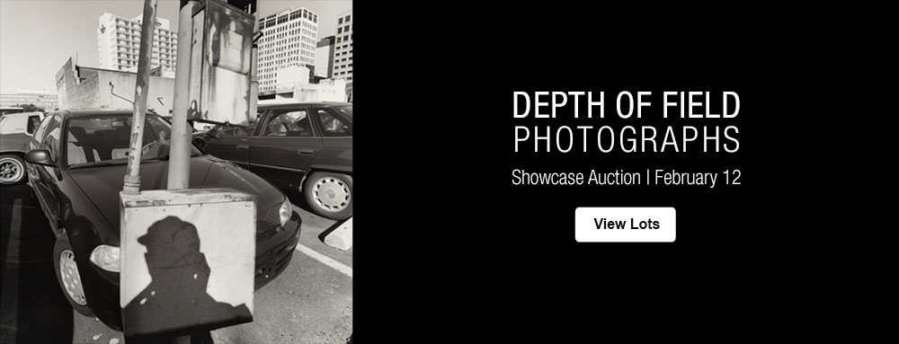 February 12 Depth of Field: Photographs Showcase Auction