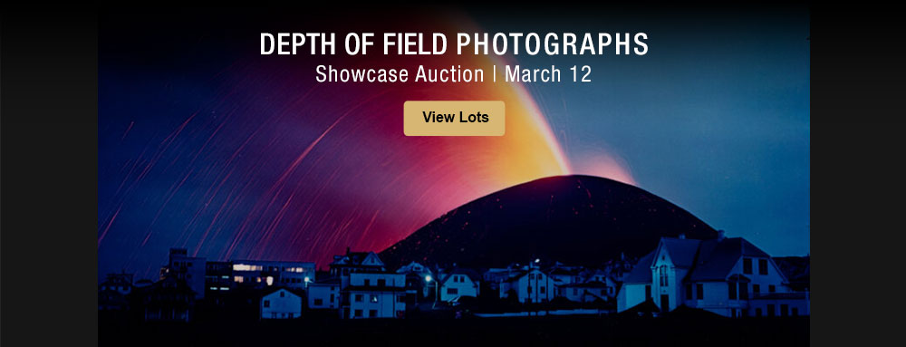 March 12 Depth of Field: Photographs Showcase Auction