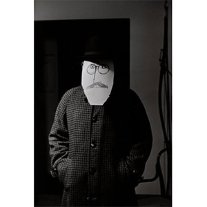 Inge Morath (Austrian, 1923-2002) Saul Steinberg (from the Mask series), 1959