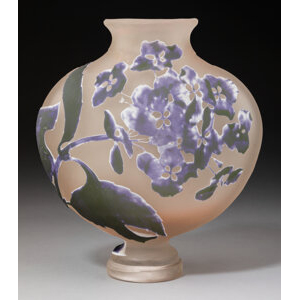 Gallé  Hydrangeas Vase, circa 1910