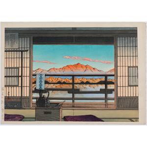 Kawase Hasui (Japanese, 1883-1957) A Group of Four Prints, showa era (20th century)