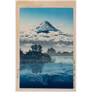 Tsuchiya Koitsu (Japanese, 1870-1949) Lake Kawaguchi, Kai Province, showa 13 (1938)